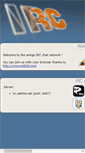 Mobile Screenshot of irc.abime.net
